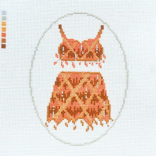 Eras Costume: Life of a Showgirl Skirt Set Needlepoint Canvas