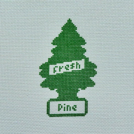 Pine Car Freshener Needlepoint Canvas