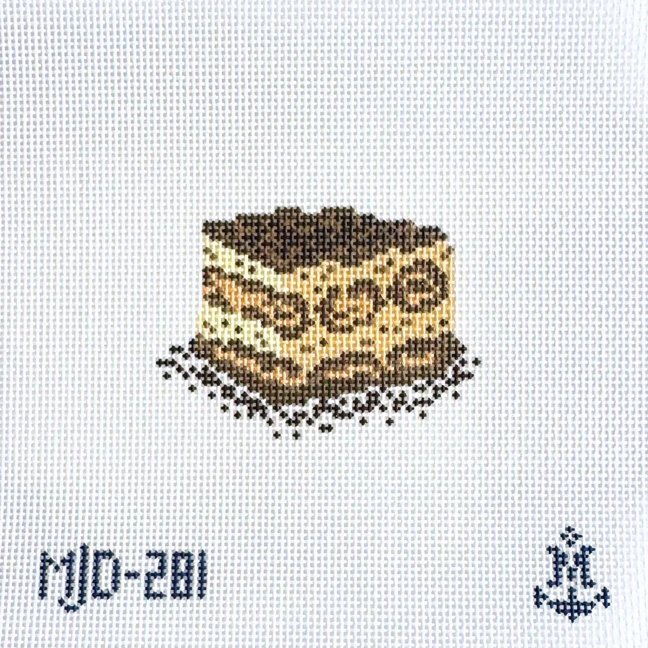 Tiramisu Needlepoint Canvas