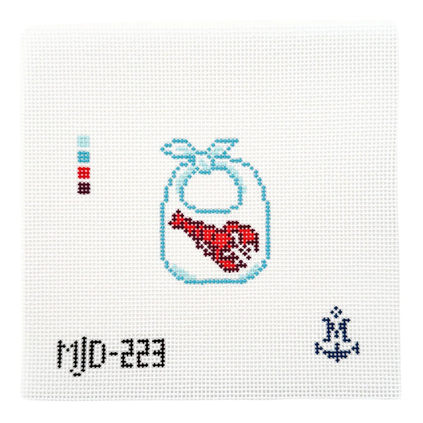 Lobster Bib Needlepoint Canvas