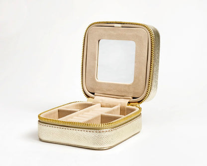 4" Gold Jewelry Box