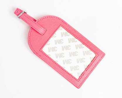 Hot Pink Luggage Tag