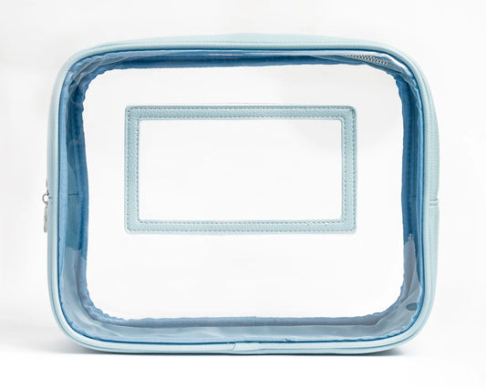 Blue Self Finishing Pouch