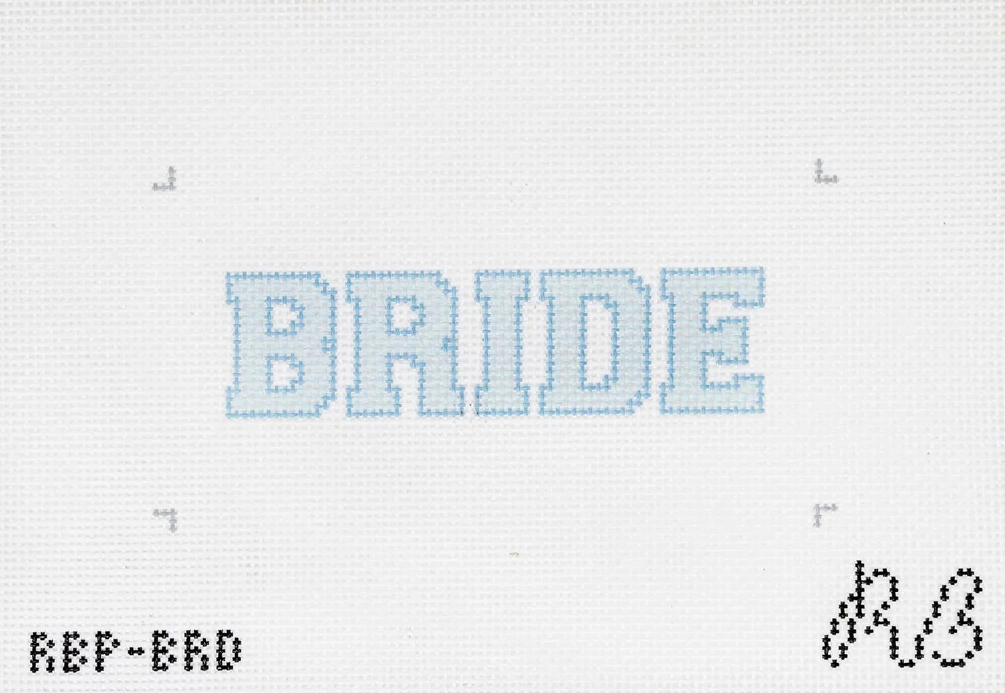 Bride Needlepoint Canvas