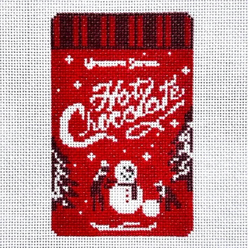 Williams Sonoma Hot Chocolate Needlepoint Canvas
