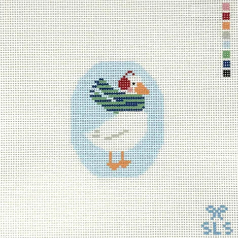Chilly Goose Needlepoint Canvas