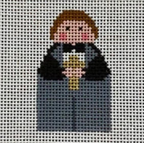 Confirmation Boy Stitch-It Angel Needlepoint Canvas