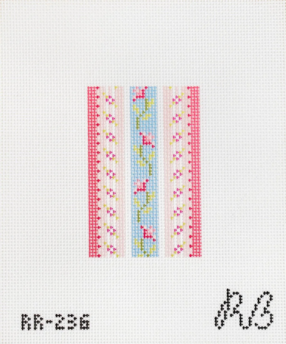 Self Finishing Set: Frilly Lily and Gold Luggage Tag