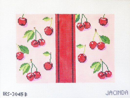 Cherry Clutch Needlepoint Canvas