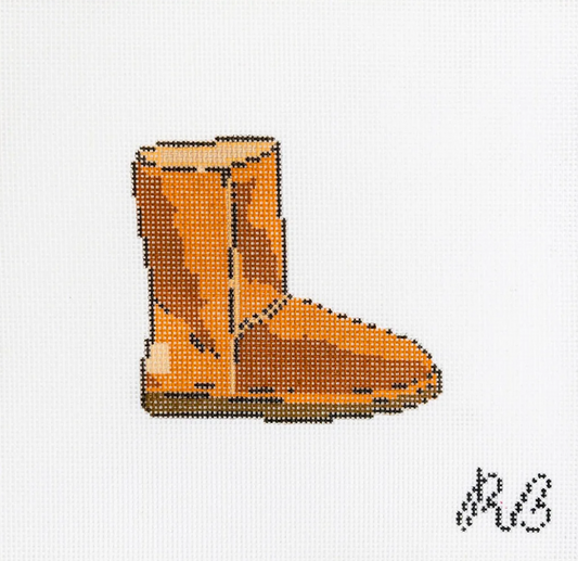 Ugg Boot Needlepoint Canvas