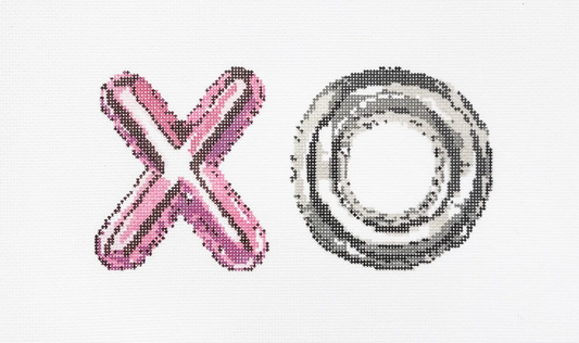 XO Balloon Needlepoint Canvas
