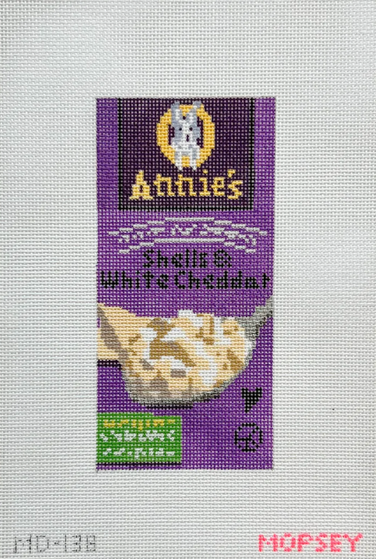 Mac and Cheese Box Needlepoint Canvas