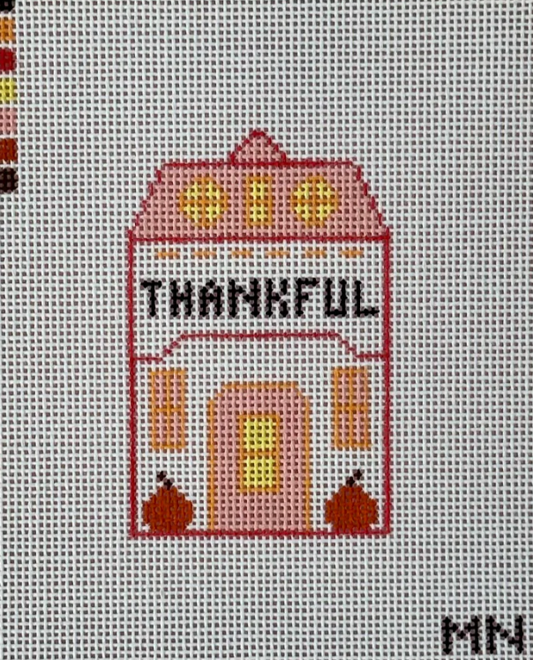 Thankful Village Needlepoint Canvas