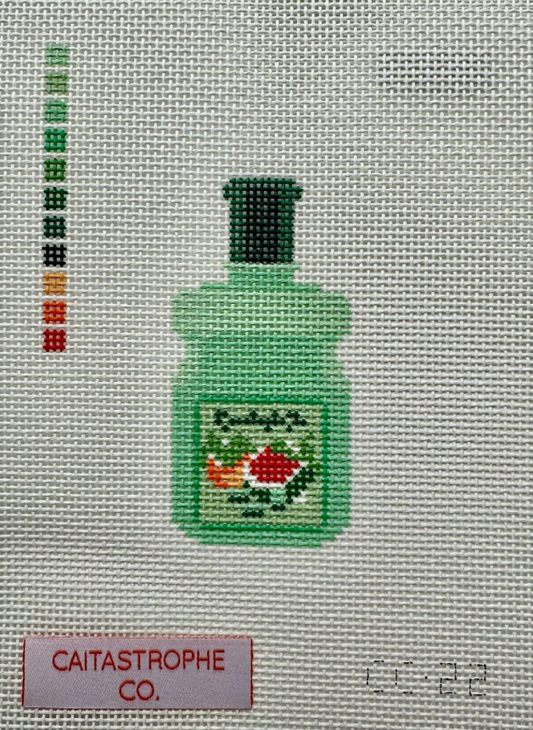 Cucumber Melon Lotion Needlepoint Canvas