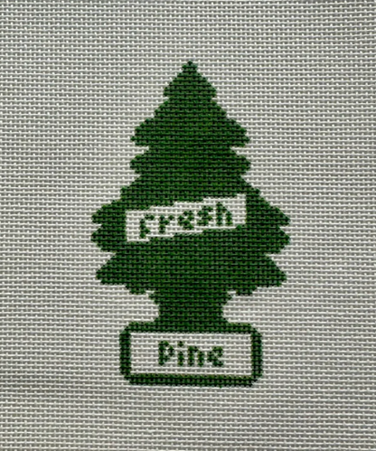 Pine Car Freshener Needlepoint Canvas