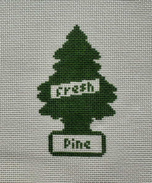 Pine Car Freshener Needlepoint Canvas