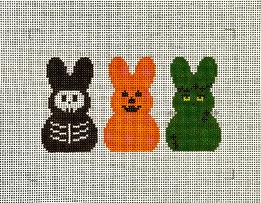 Easterween Bunnies Needlepoint Canvas