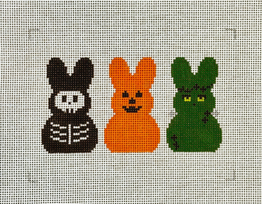Easterween Bunnies Needlepoint Canvas