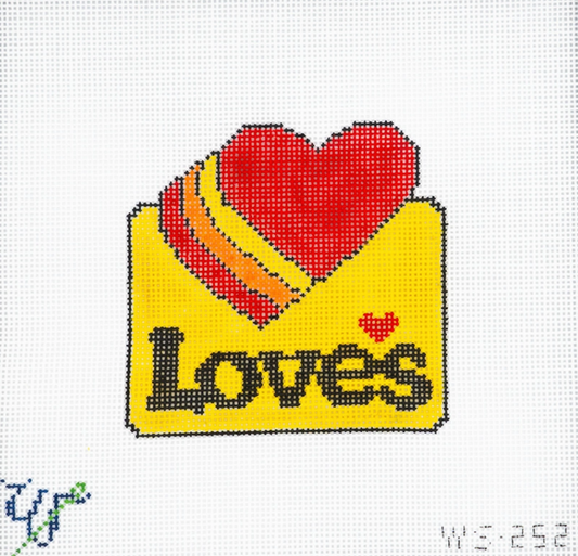 Love's Truck Stop Needlepoint Canvas