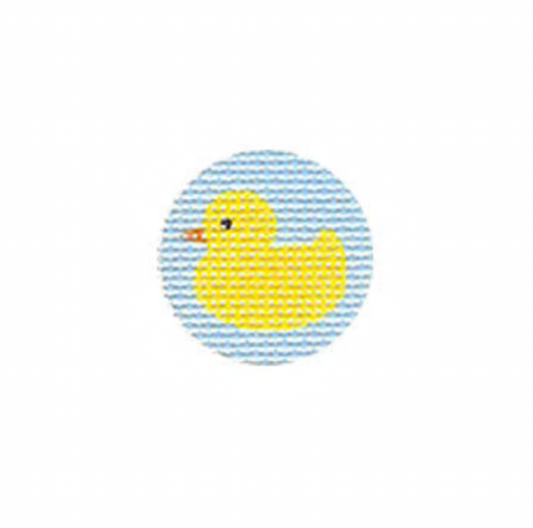 Mini Rubber Duck Needlepoint Canvas