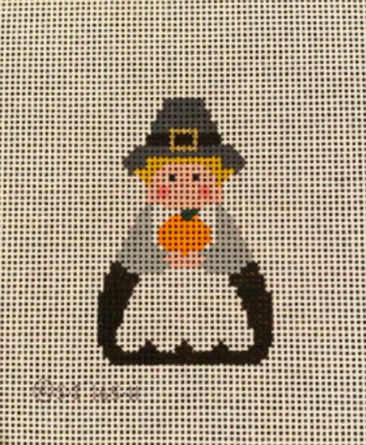 November Stitch-It Angel Needlepoint Canvas