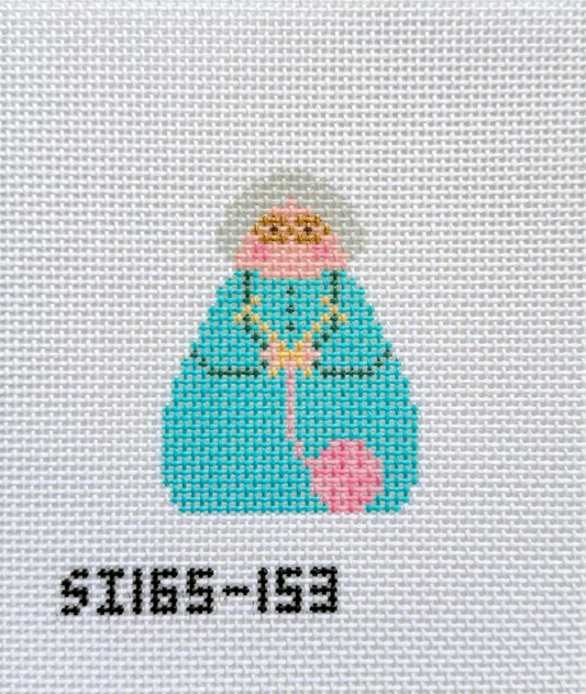 Knitting Stitch-It Angel Needlepoint Canvas