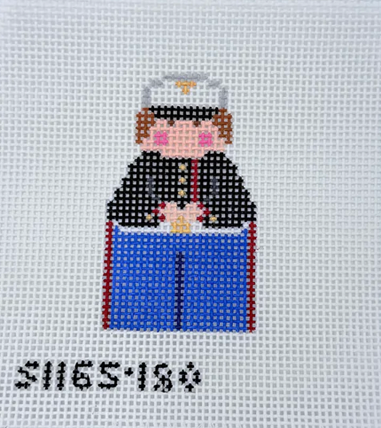 Marine Stitch-It Angel Needlepoint Canvas