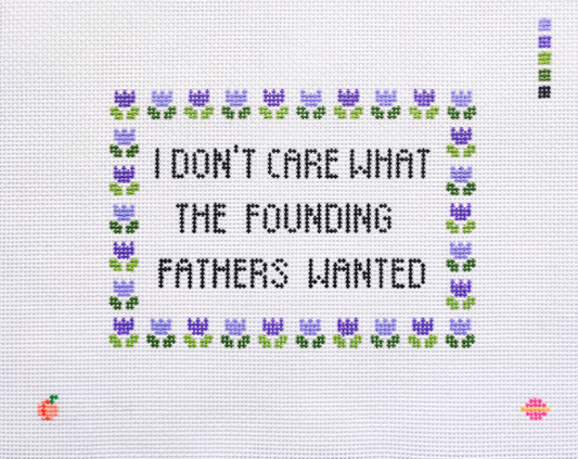 Founding Fathers Needlepoint Canvas