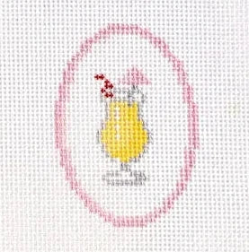 Mini Tropical Drink Needlepoint Canvas