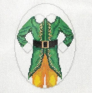Elf Costume Needlepoint Canvas