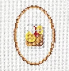 Mini Old Fashioned Needlepoint Canvas
