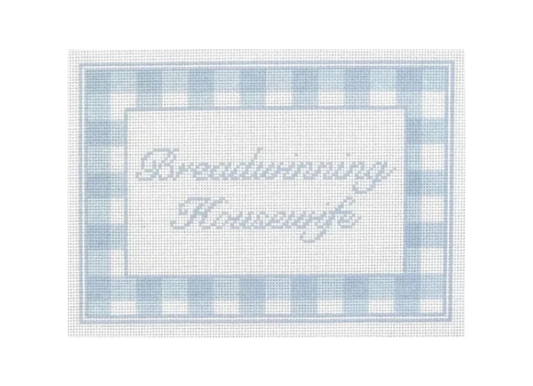 Breadwinning Housewife Needlepoint Canvas