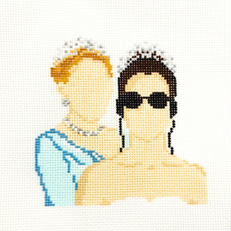 Me? A Princess Needlepoint Canvas