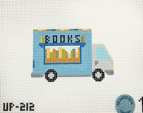 Blue Book Mobile Needlepoint Canvas