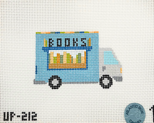 Blue Book Mobile Needlepoint Canvas