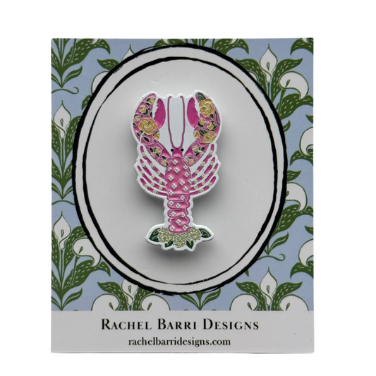 Lola the Lobster Needle Minder