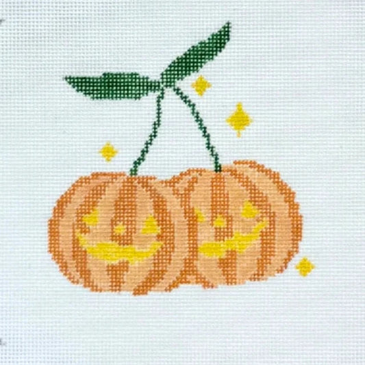 Jack O'Cherries Needlepoint Canvas