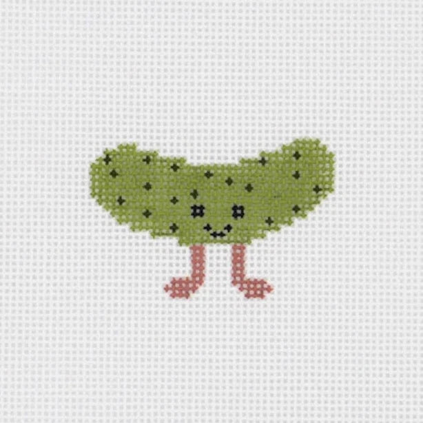 Mini Pickle Needlepoint Canvas
