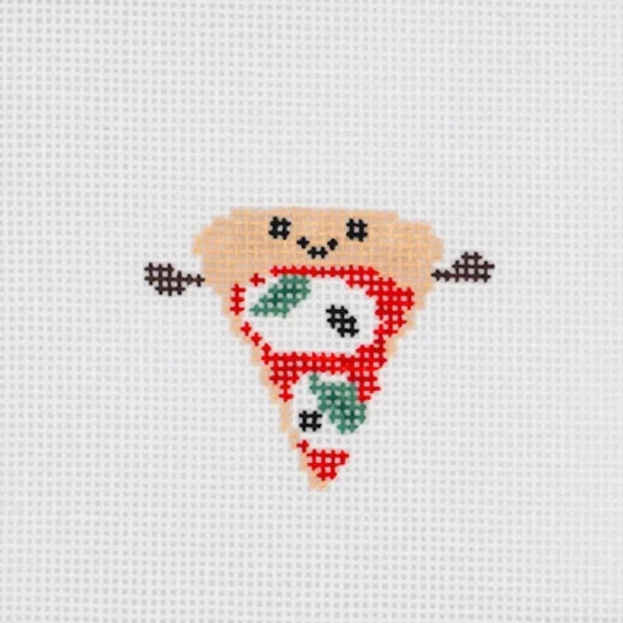 Mini Pizza Needlepoint Canvas