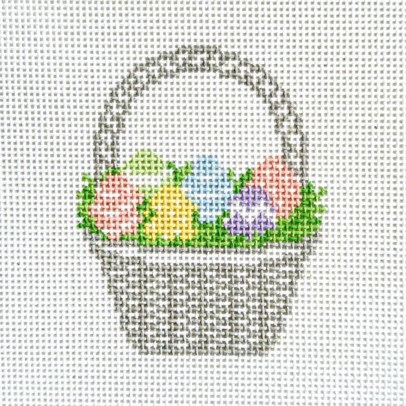 Easter Basket Needlepoint Canvas