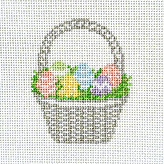 Easter Basket Needlepoint Canvas