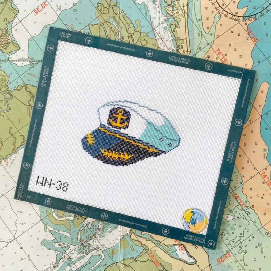 Captain's Hat Needlepoint Canvas