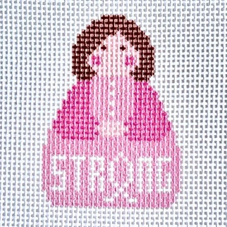 Breast Cancer Stitch-It Angel Needlepoint Canvas