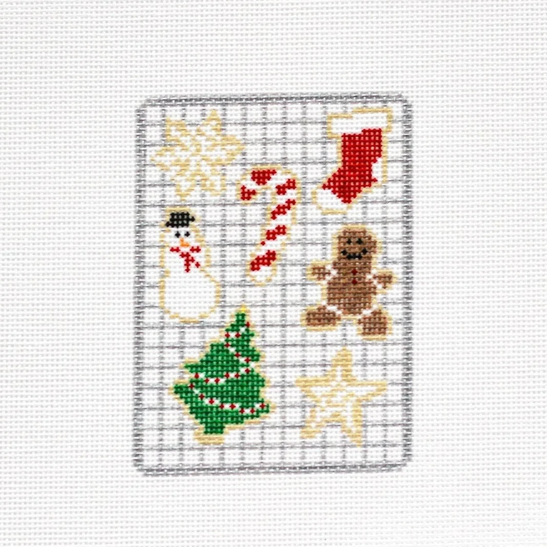 Christmas Cookies Needlepoint Canvas
