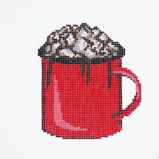 Hot Chocolate Needlepoint Canvas