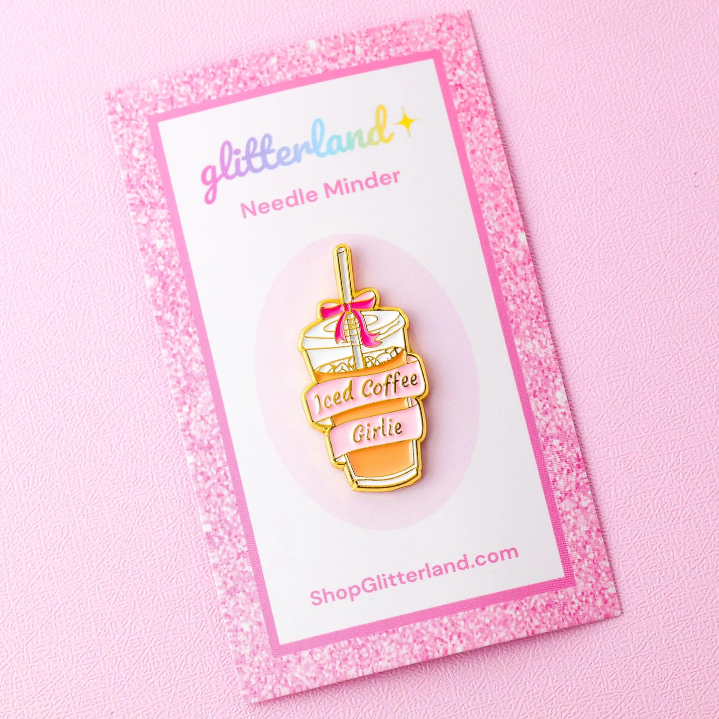 Iced Coffee Girlie Needle Minder