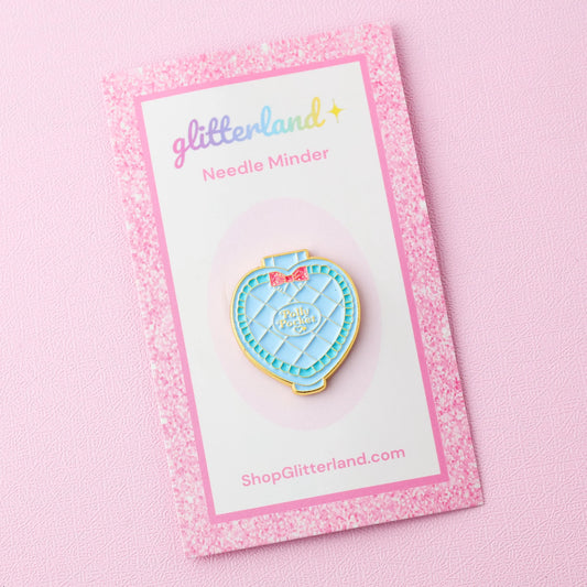 Blue Compact Needle Minder