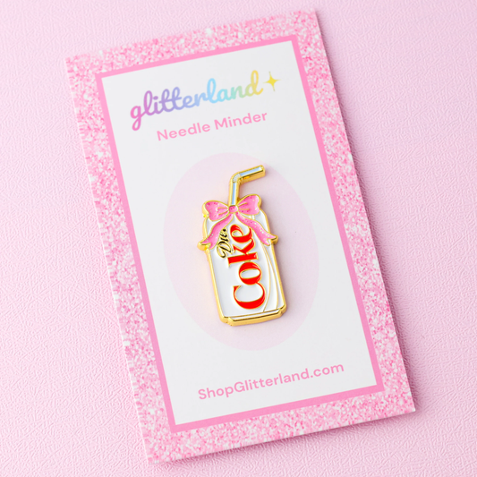 Diet Soda Can Needle Minder