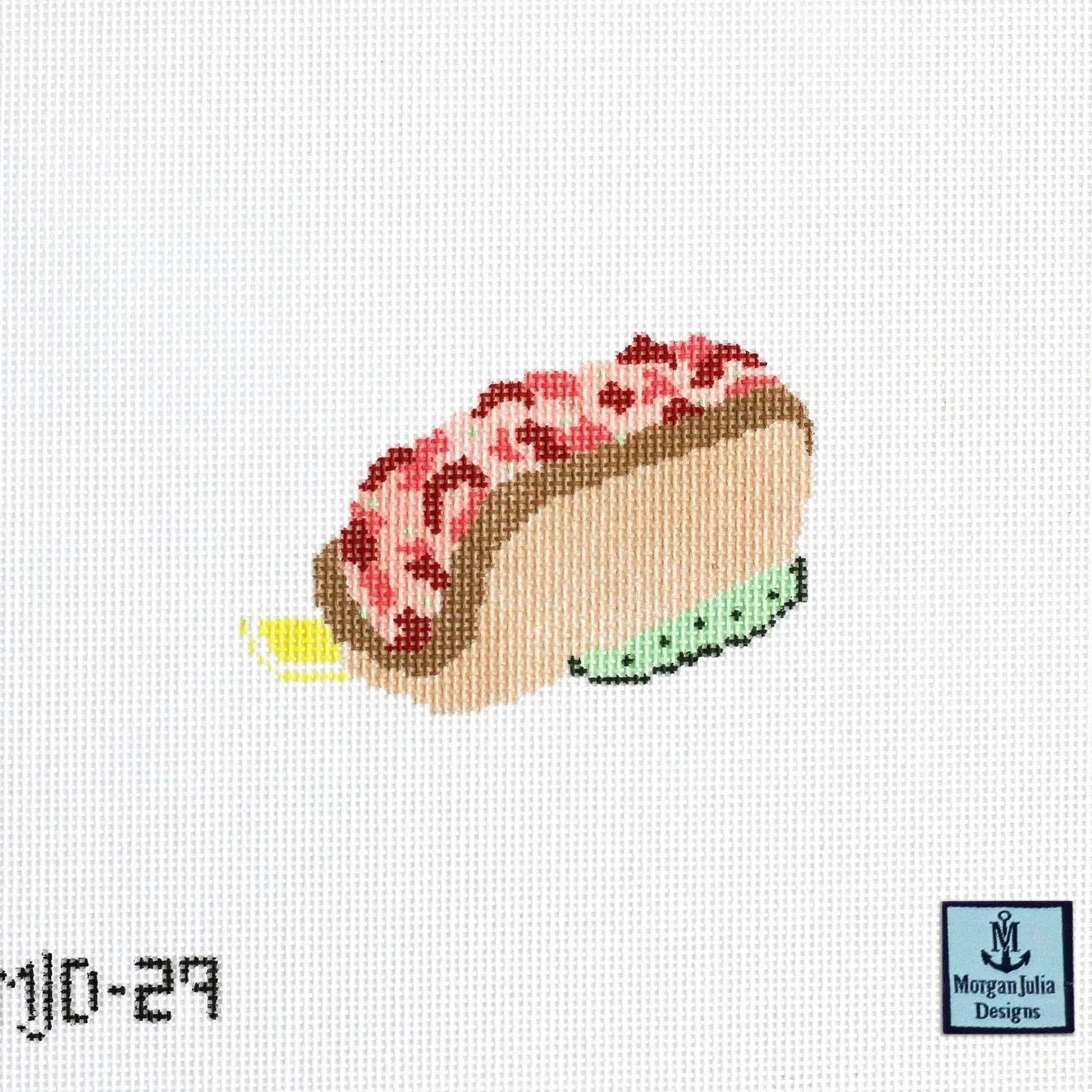 Lobster Roll Needlepoint Canvas