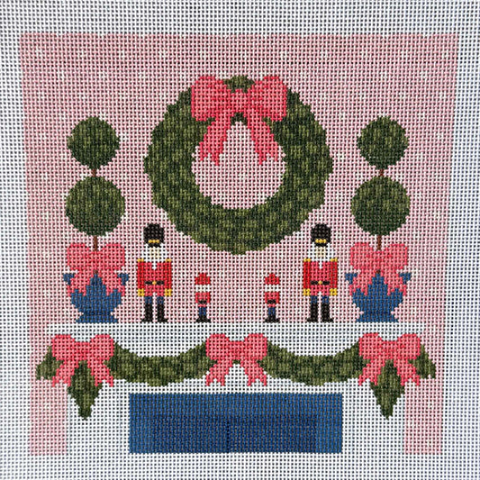 Christmas Mantel Needlepoint Canvas